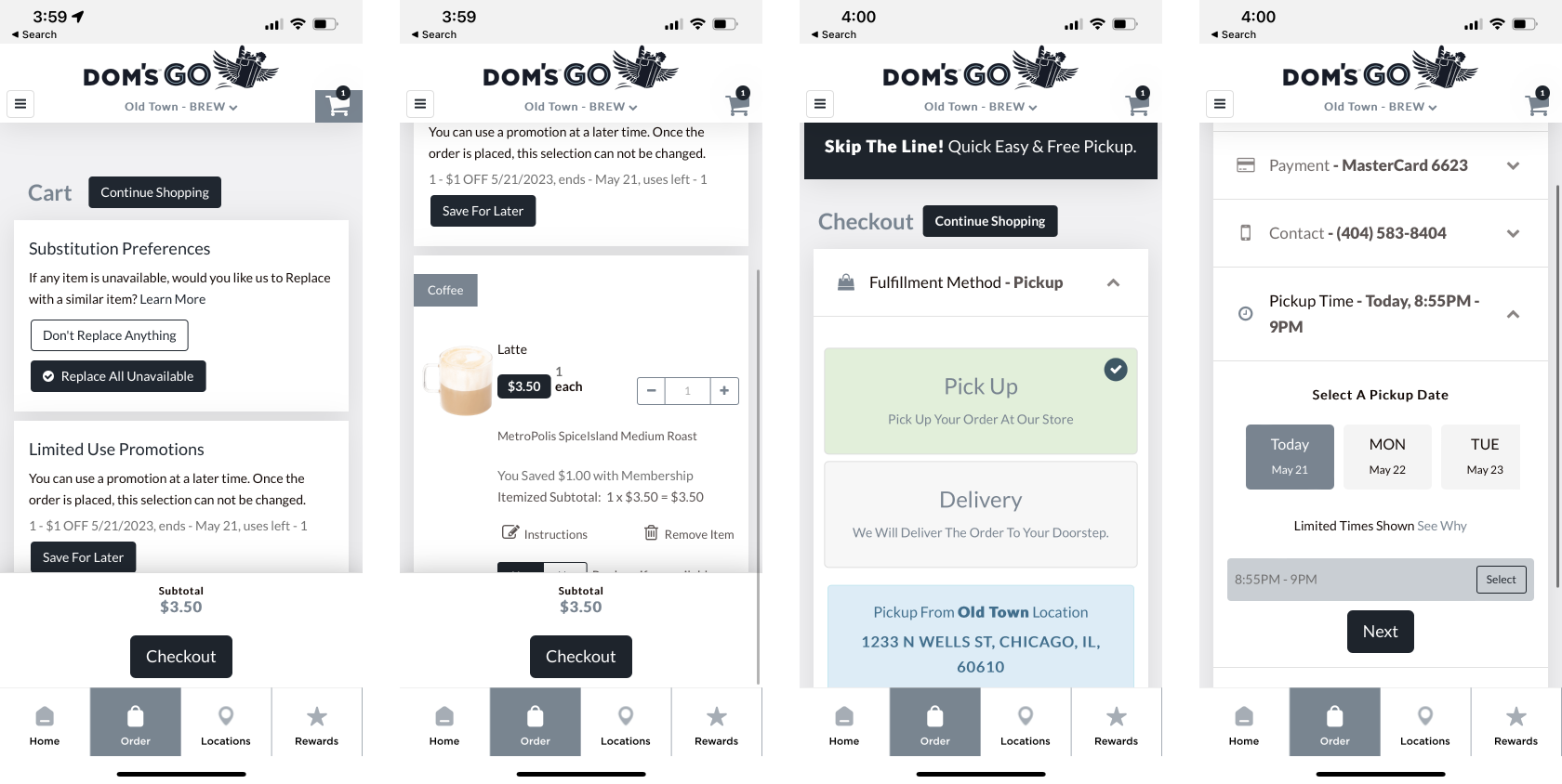 images of the old app